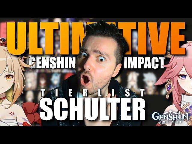 WER HAT DIE SCHÖNSTE SCHULTER!? ULTIMATIVE Genshin Impact SCHULTER TIERLIST! I Genshin Impact