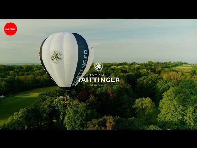 The First Flight of Champagne Taittinger’s New Hot Air Balloon