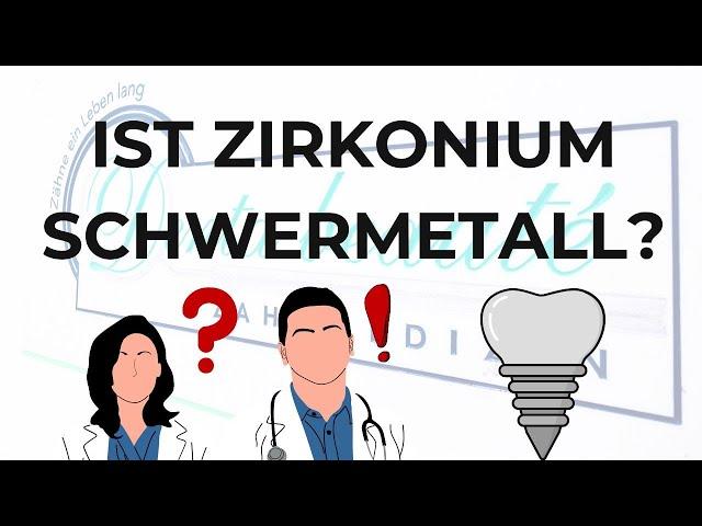 Zirkonium ist ein Schwermetall?