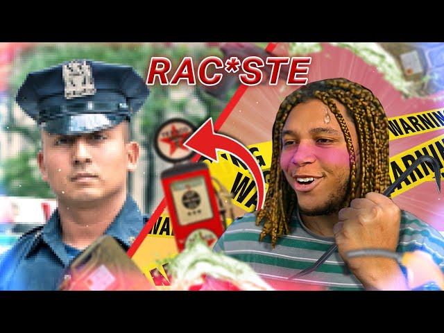 Un POLICIER m'arrete parce qu'il est RAC*STE - Road 96