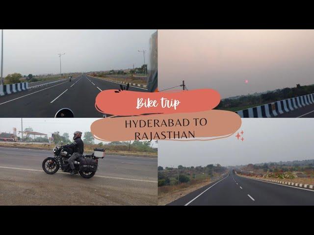 Hyderabad to Rajasthan bike trip | Part:1 |Reached Akola in Maharashtra #travel #rajasthan #bikeride