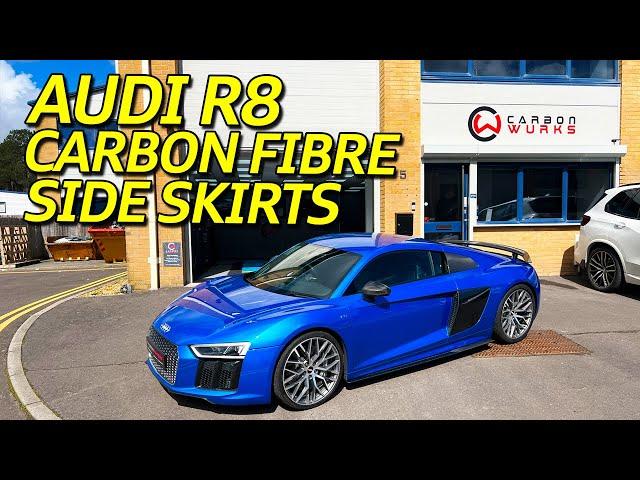 Audi R8 Carbon Fibre Side Skirts