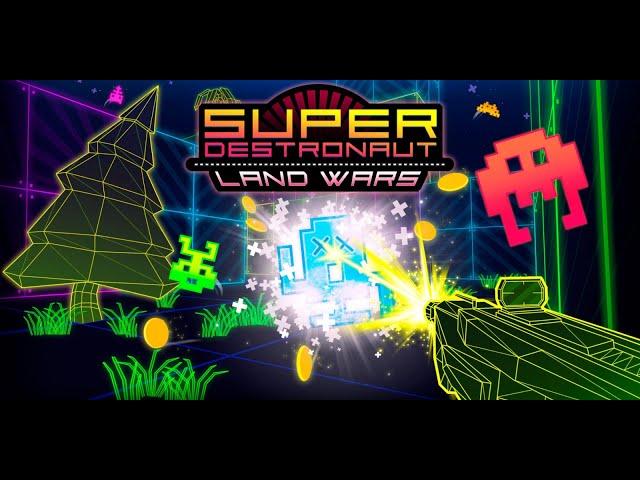 Super Destronaut: Land Wars - Nintendo Switch Gameplay (DOCKED HD 60FPS)