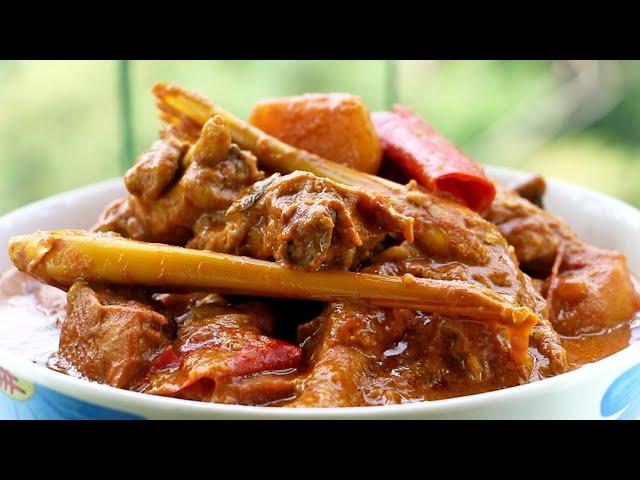 马来西亚最热门的印度咖喱鸡Malaysian Indian Chicken Curry | Kari Ayam Kaum India senang masak rupanya