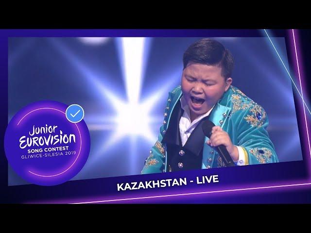 Kazakhstan  - Yerzhan Maxim - Armanyńnan Qalma - LIVE - Junior Eurovision 2019