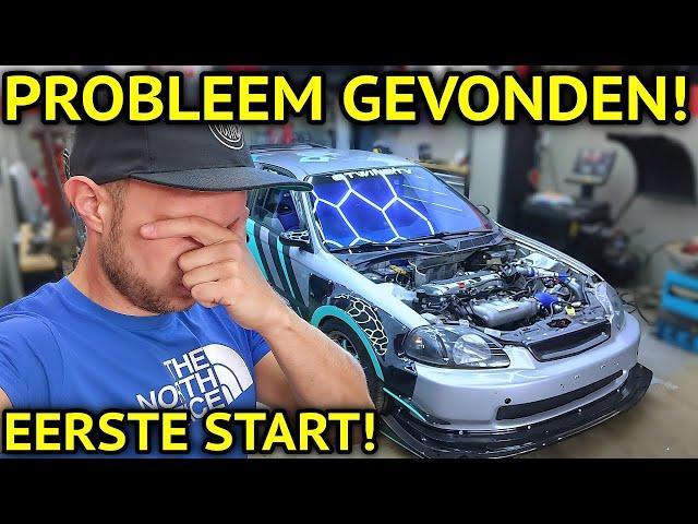 DIT IS WAAROM DE 600Pk CIVIC NIET WILDE STARTEN! "SCHOKKENDE ONTDEKKING!"