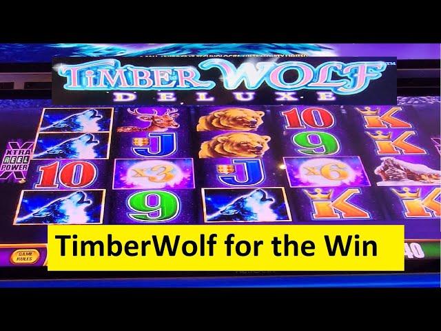 TimberWolf Deluxe Slot for Super Big Win! Wonder 4 Wonder Wheel