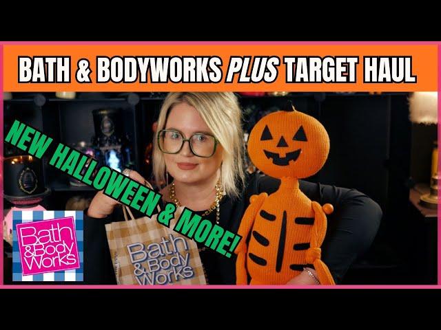 BATH & BODYWORKS HAUL PLUS TARGET HALLOWEEN & MORE #bathandbodyworks