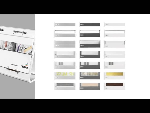 Sistema de cajones InnoTech, de Hettich - Herraturr Herrajes