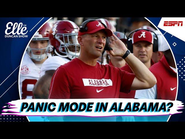  MAJOR UPSET for Alabama cause for PANIC?? | The Elle Duncan Show