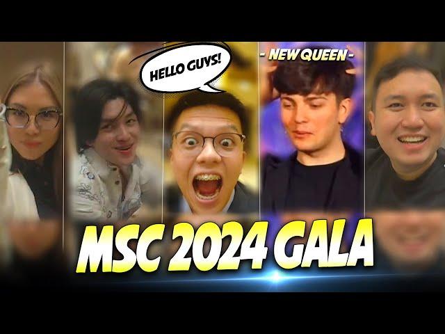 [CUT] MSC 2024 GALA RED CARPET . . . 