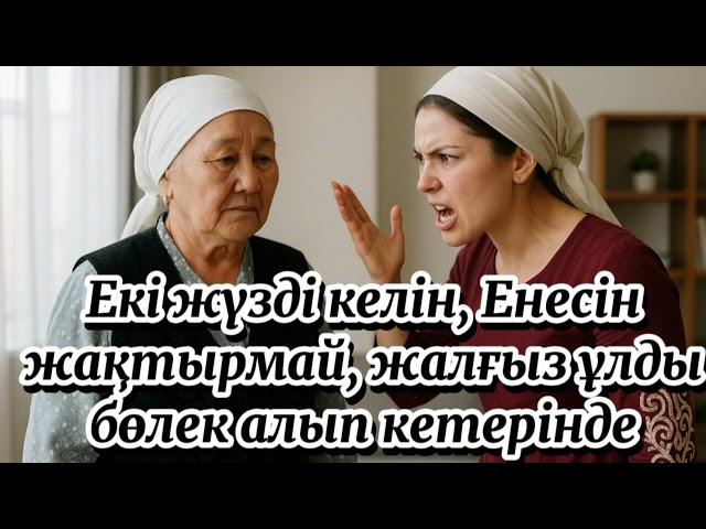 Сұрқия келін, Енесін жаман атты етіп өзі жақсы атаққа ілініп кетті... Жаңа әңгіме, Шынайы оқиға...