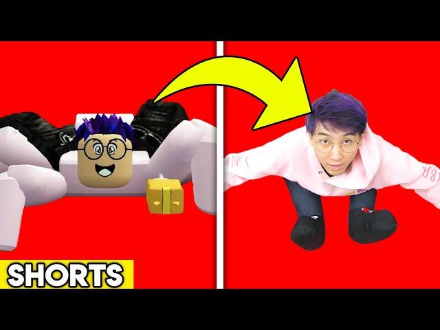 ROBLOX WITH ZERO BUDGET! (MISS ANI TRON OBBY AND ROBLOX SPIDER!!)  #shorts