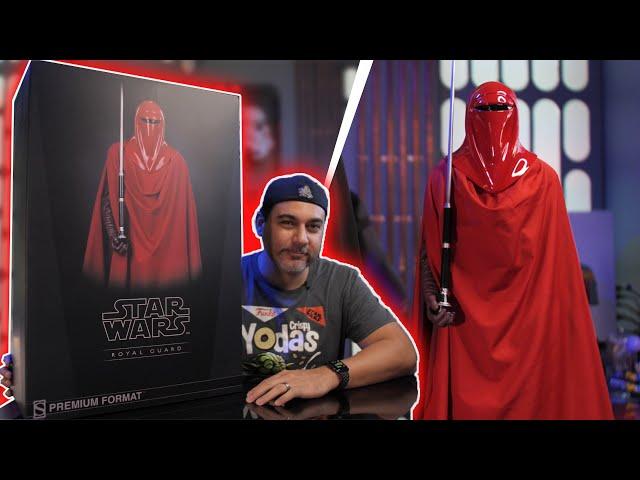 Sideshow Star Wars Emperor's Royal Guard Premium Format Unboxing!