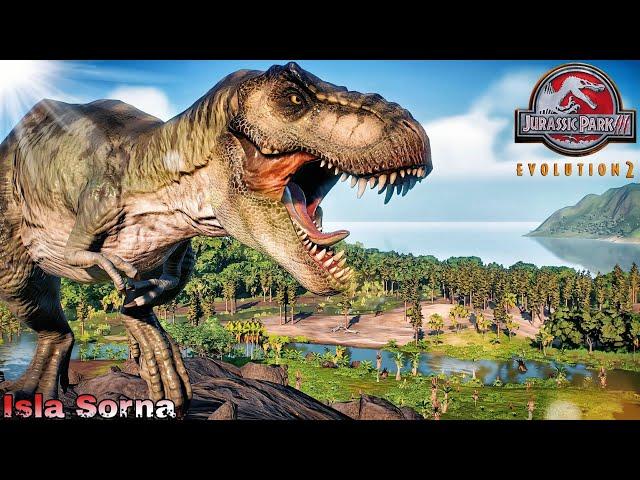 Isla Sorna - Site B | Bull T-REX History, Valley jurassic world evolution