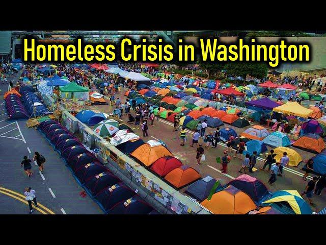 Homelessness in Washington: Growing homeless crisis in 2024