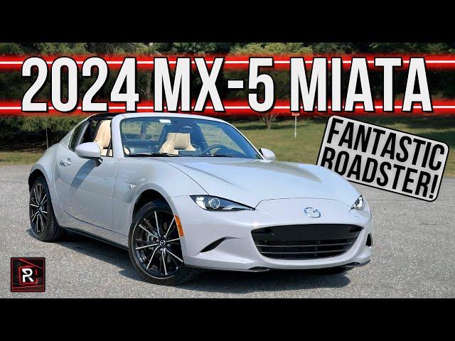 The 2024 Mazda MX-5 Miata RF Grand Touring Is The Ultimate Affordable Roadster For Enthusiasts