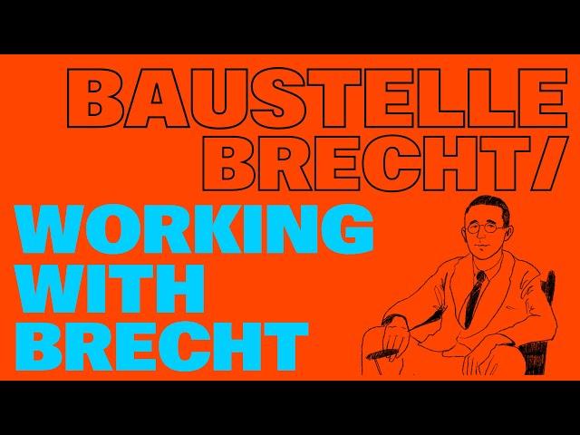 Good times for Brecht? Öffentliche Diskussion mit Mitgliedern der AG Schauspieltheorie der GTW