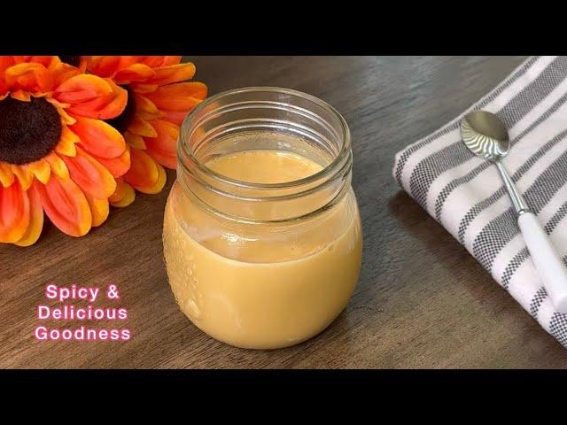 HOW TO MAKE SWEETENED CONDENSED MILK | EASY RECIPE WITH ONLY 2 INGREDIENTS@SpicyDeliciousGoodness