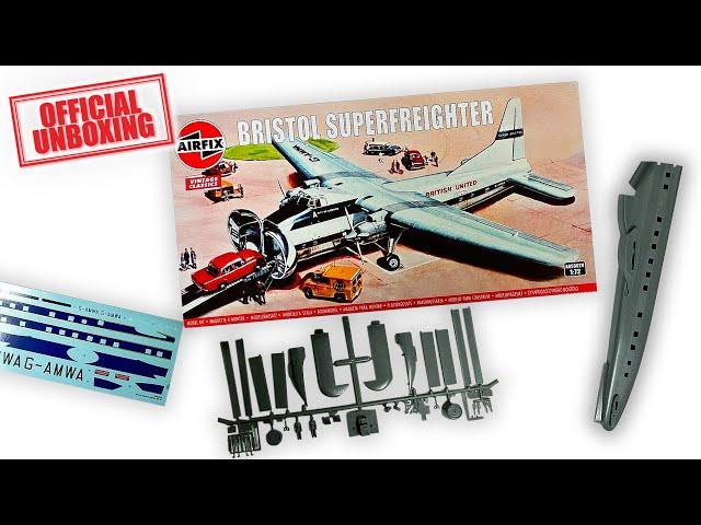 SECRET RELEASE - Official Unboxing Airfix - Bristol Superfreighter (A05002V)