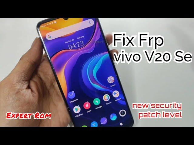 Vivo V20 Se Reset FRP & Bypass Google Account Without PC New Security Pacth Level