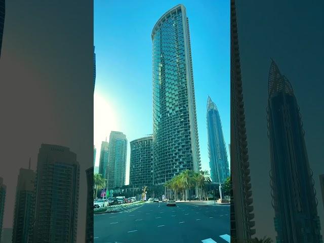 Downtown Dubai #driving #dubai #travel