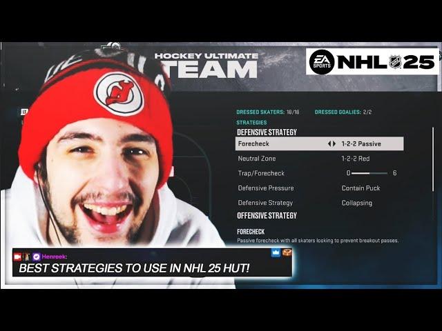 NHL 25 HUT BEST STRATEGIES TO USE! ADVICE FROM A DIVISION 1 PLAYER!