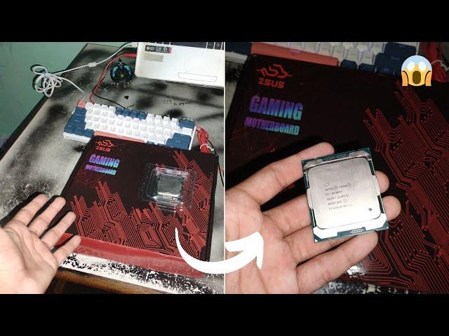 UNBOXING DA MINHA NOVA PLACA MAE X99 E MEU XEON e5 2630v4!! (VOLTEI) Melhor Review!