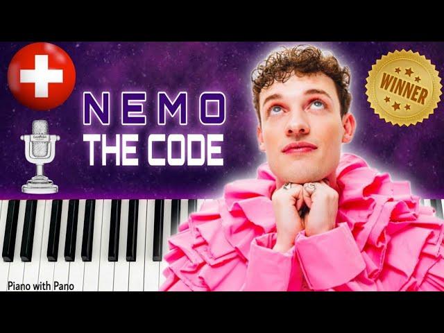 NEMO - The Code | Switzerland  | Piano Cover | Eurovision 2024