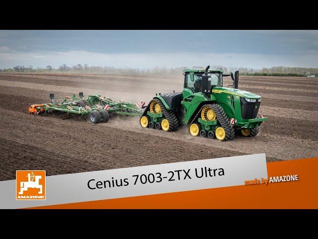 Cenius 7003-2TX Ultra & John Deere 9RX 640 | AMAZONE