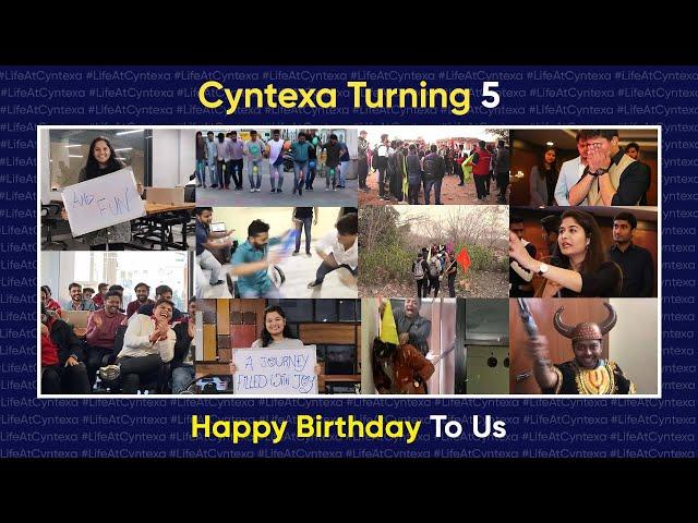 Cyntexa turning 5 | Happy 5 years to us | Growth | Opportunity | Salesforce Company | Cyntexa