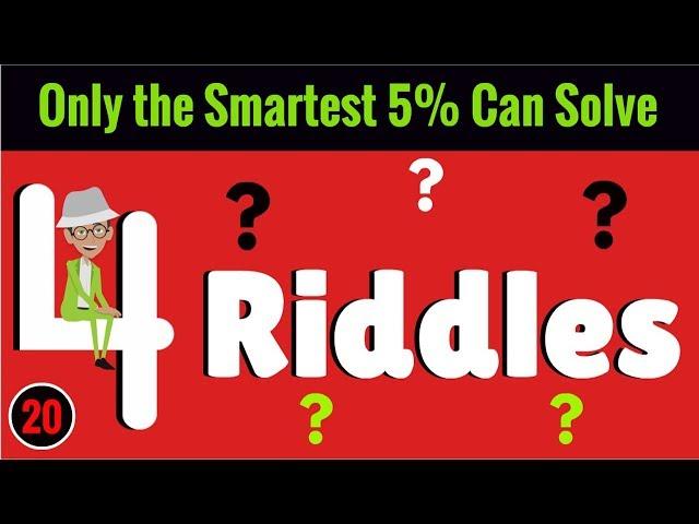 4 Fun Riddles That Will Test Your Mind | Only a Few People Can Solve