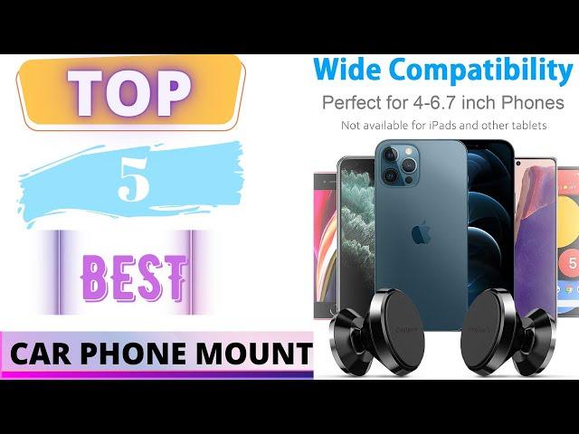 TOP 5 Best Magnetic Car Phone Mount 2023 -Best Car Phone Holder 2023