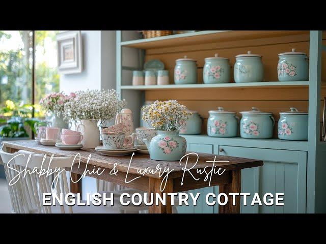 Unlock the Charm of English Country Cottage: Shabby Chic & Luxury Rustic to Revamp Your Modern Home