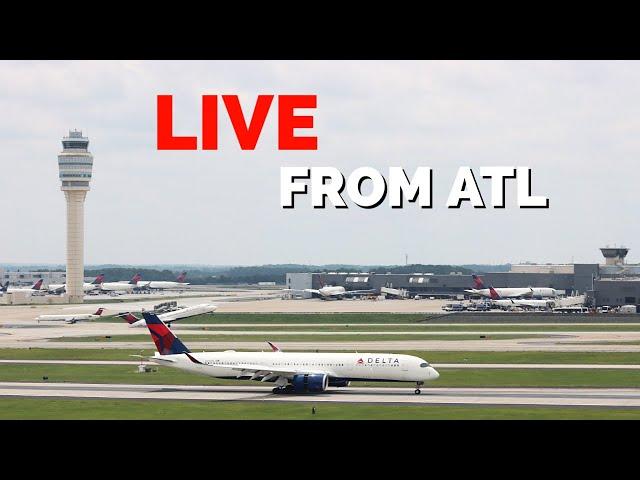 LIVE  Atlanta Hartsfield-Jackson International Airport | LIVE ATC