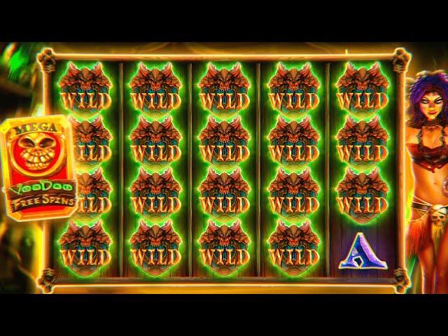 VOODOO MAGIC was BROKEN... FULL SCREEN WILDS!? (INSANE WIN)