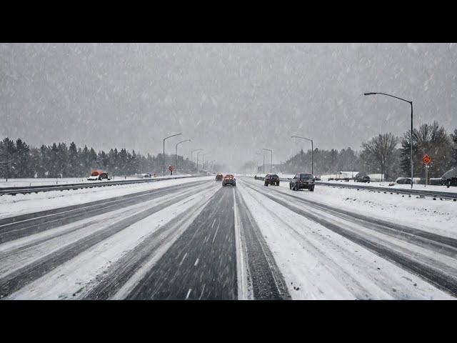 Chaos in Kansas Today! Extreme Snow Storm Causing Many Major Incident in Missouri