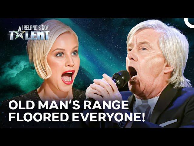 68 Year Old's Range Left Everyone Speechless! | Ireland's Got Talent