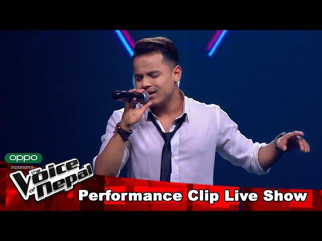 Kiran Gajmer "Lajayera..." | LIVE Show Performance | The Voice of Nepal S3