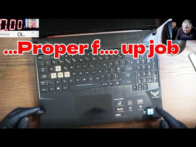 Gaming laptop JOB LOT? Can we fix one? We should buy it? Asus TUF FX505 laptop, dead, repaired!