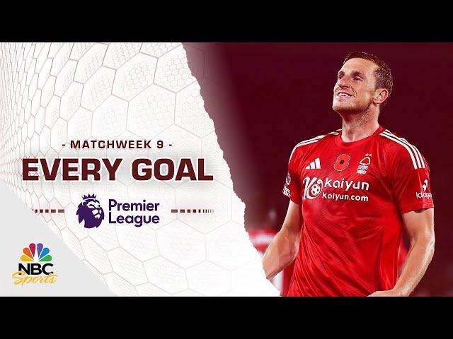 Every Premier League goal from Matchweek 9 (2024-25) | NBC Sports