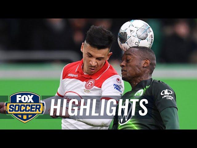 VfL Wolfsburg vs. Fortuna Dusseldorf | 2020 Bundesliga Highlights