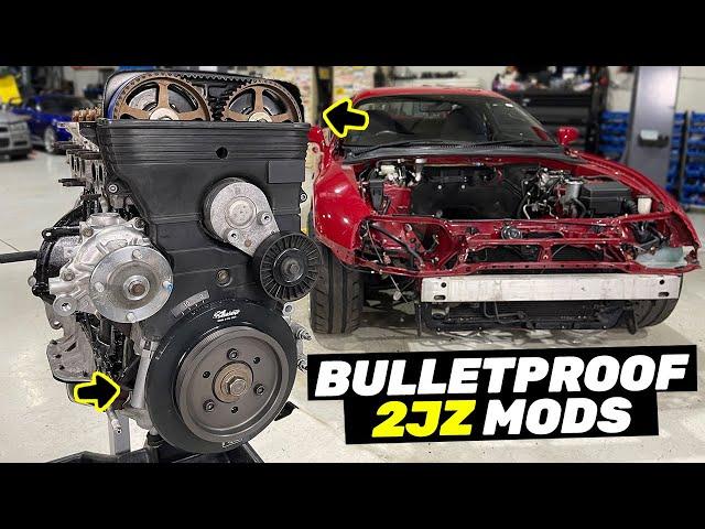 MUST DO Reliability Mods For Every 2JZ GTE - Supra Build Levels Up