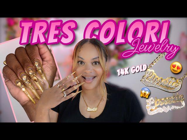 TRES COLORI sent me what?!  RINGS AND NAILS! | UNBOXING