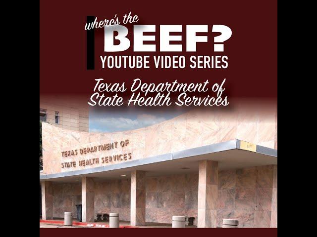Where's The Beef - Video Series - Texas Department of State Health Services - Austin , Texas