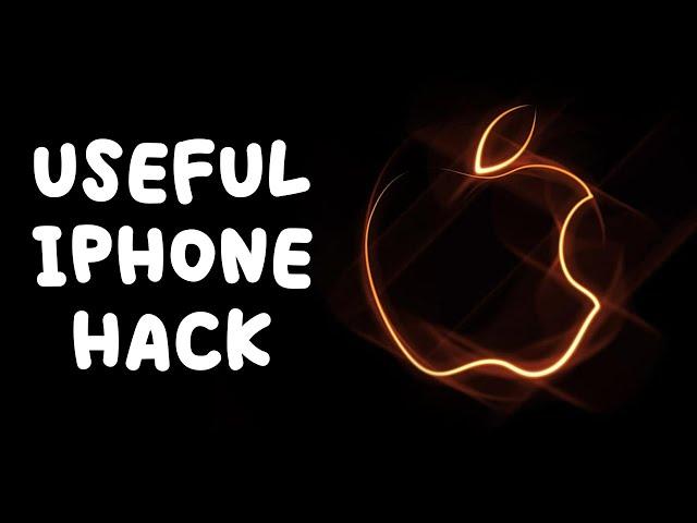 Useful iPhone Hacks #Shorts