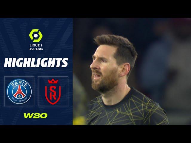 PARIS SAINT-GERMAIN - STADE DE REIMS (1 - 1) - Highlights - (PSG - SdR) / 2022-2023