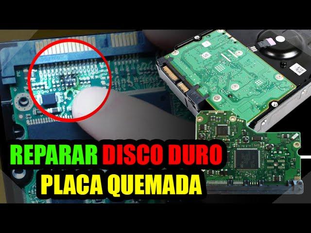 INFORMÁTICA | Reparar disco duro con placa quemada