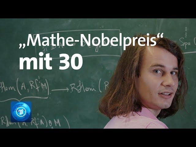 Hohe Mathematik-Auszeichnung für Peter Scholze aus Deutschland