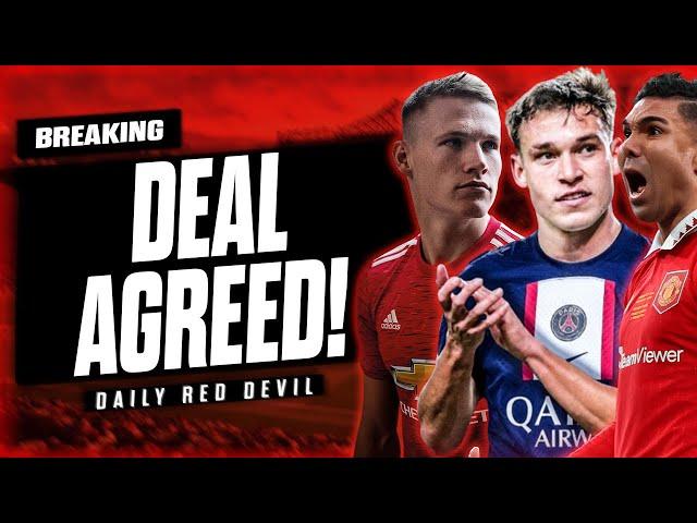 Manuel Ugarte Personal Terms AGREED! McTominay & Casemiro LEAVING!? | Manchester United News